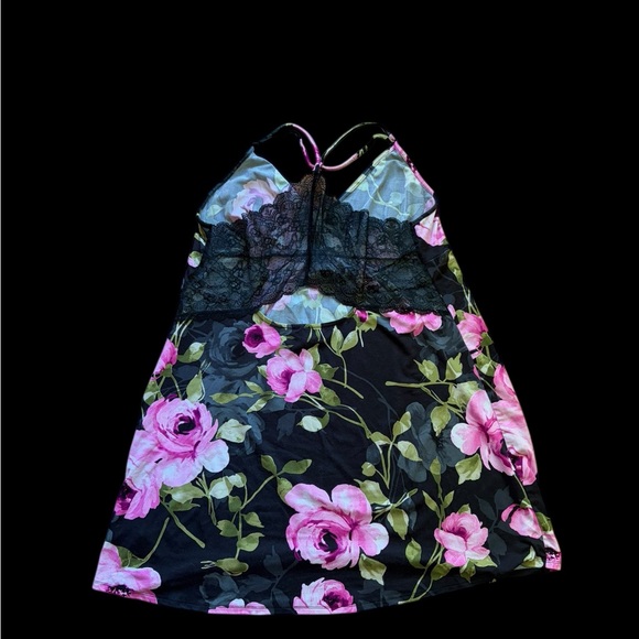 Stylish Women's Camisole & PJ Collection - White, Pink, Gray, and Black Floral - Picture 9 of 13